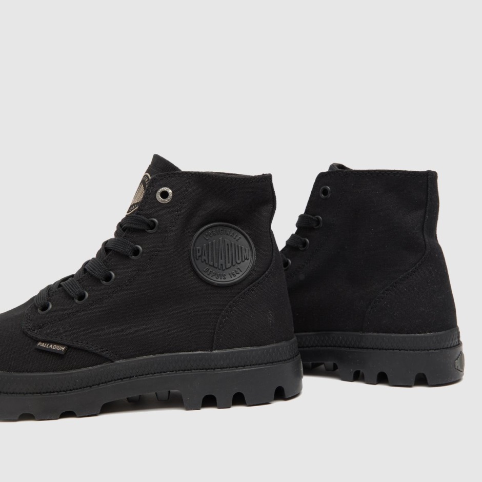 Dr Martens Schweiz Zürich Black Palladium Monochrome Pampa Trainers