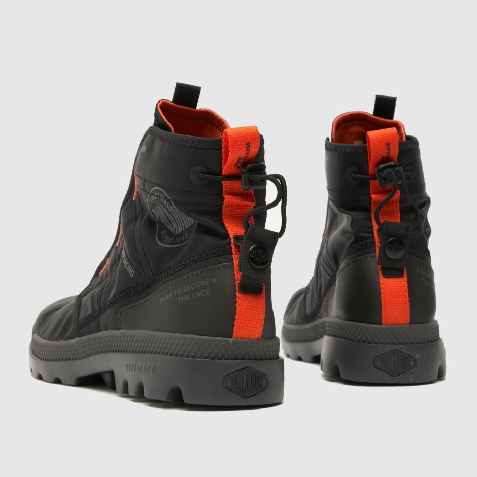 Dr Martens Schweiz Zürich Palladium Pampa Travel Lite Trainers Black