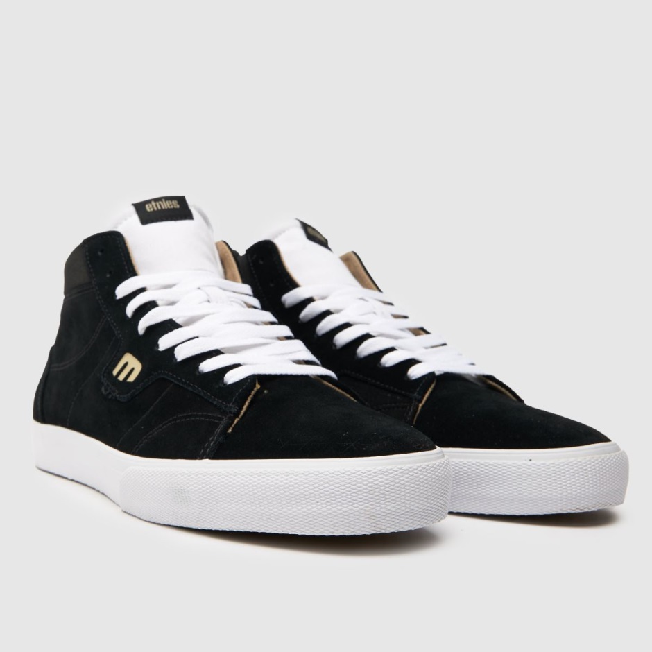 Schwarz-weiß Dr Martens Schweiz Etnies Kayson Hohe Turnschuhe