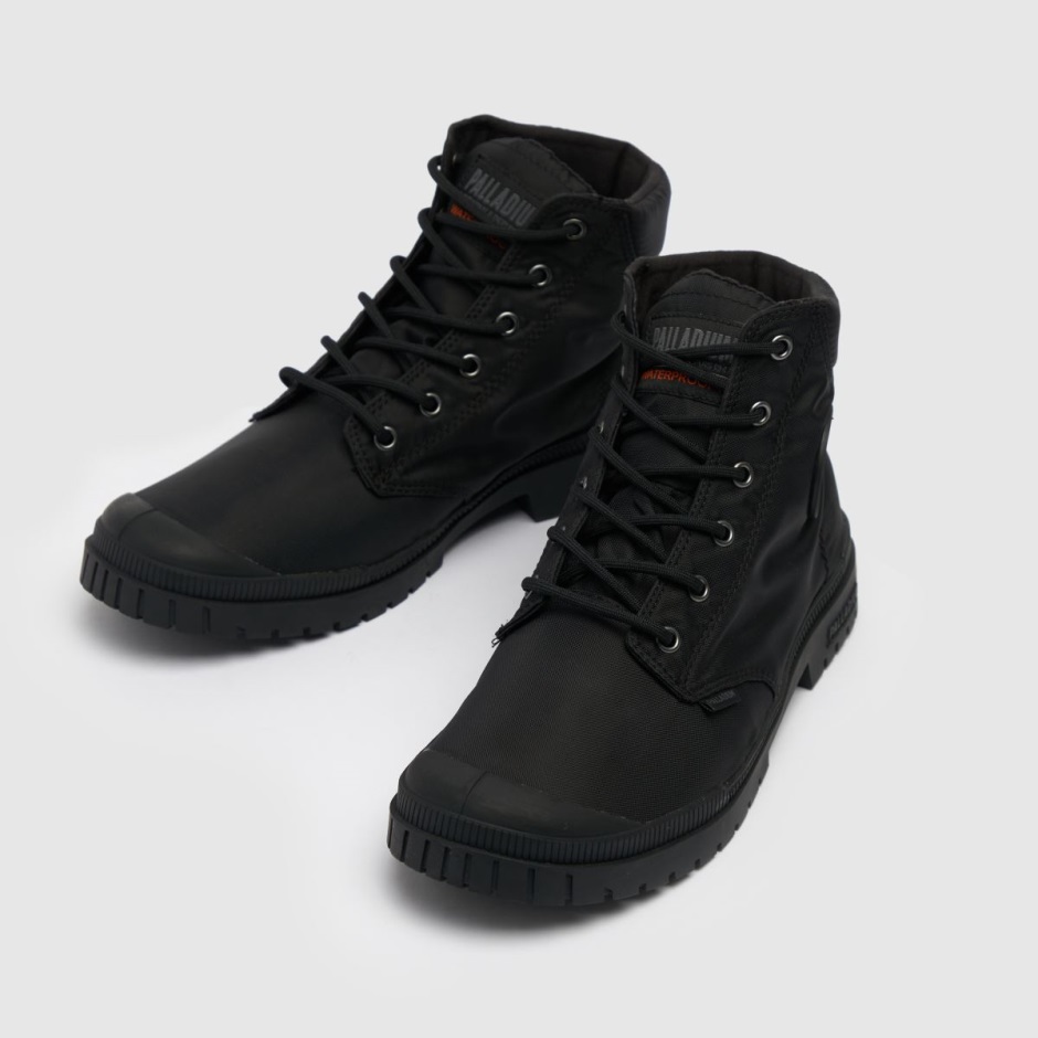 Schwarz Dr Martens Schweiz Palladium Pamps Sp20 Suff Trainer