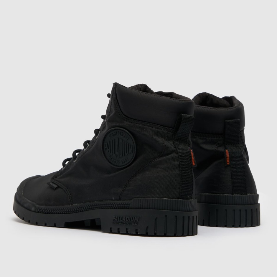 Schwarz Dr Martens Schweiz Palladium Pamps Sp20 Suff Trainer