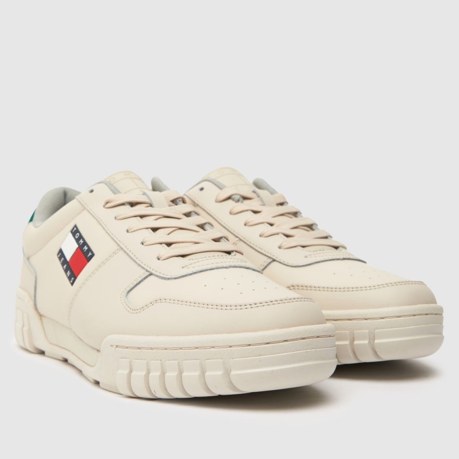 Stone Tommy Jeans Retro Leather Cupsole Turnschuhe Dr Martens Schweiz