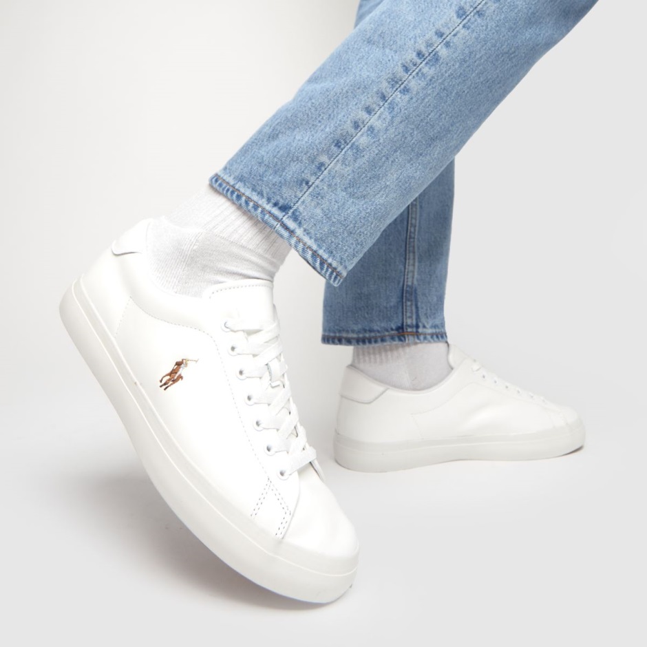 Dr Martens Schweiz Zürich White Polo Ralph Lauren Longwood Trainers