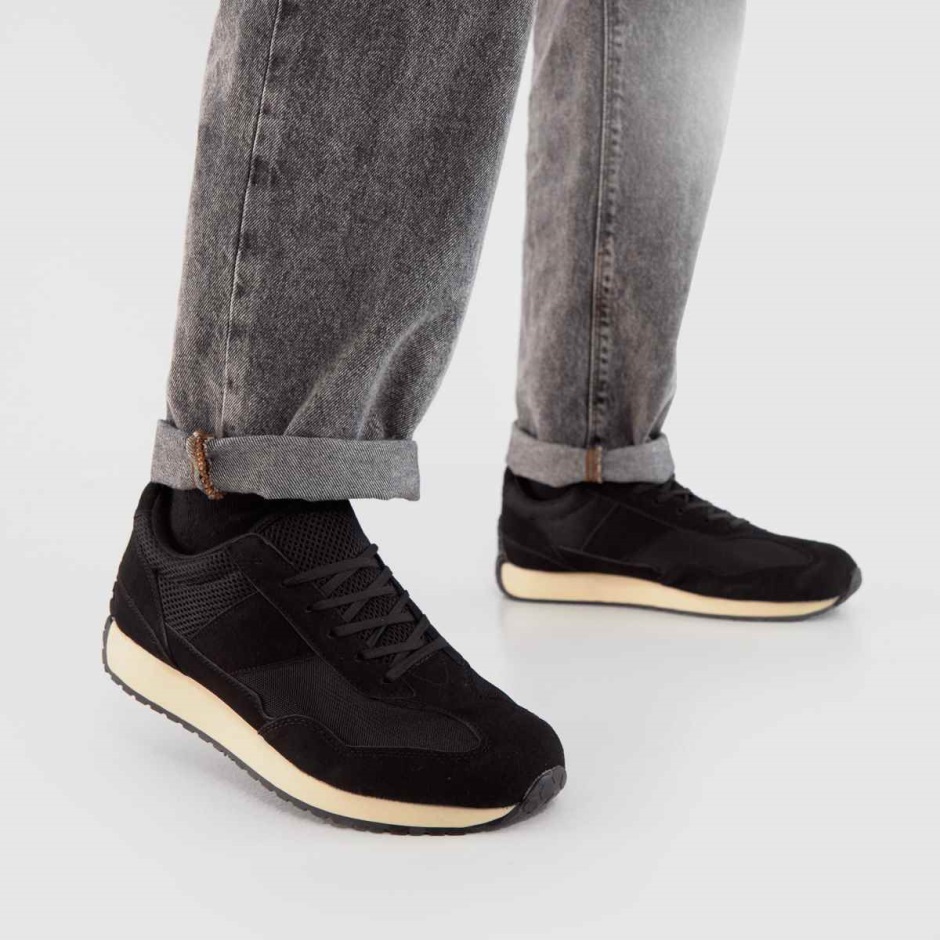 Schuh Wallace Runner Trainers Black Dr Martens Schweiz