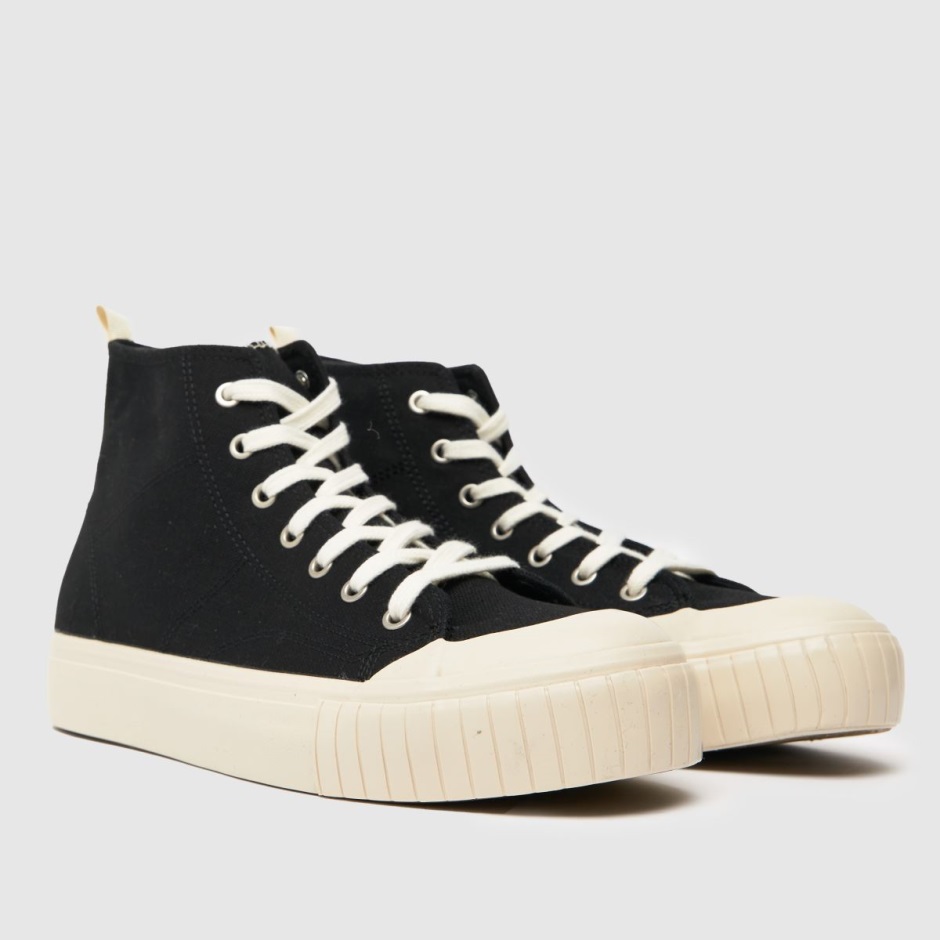 Schuh Webb Canvas High Top Trainers Dr Martens Schweiz Zürich Black