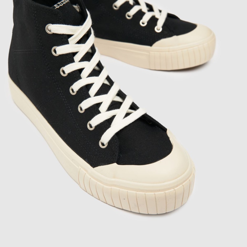 Schuh Webb Canvas High Top Trainers Dr Martens Schweiz Zürich Black