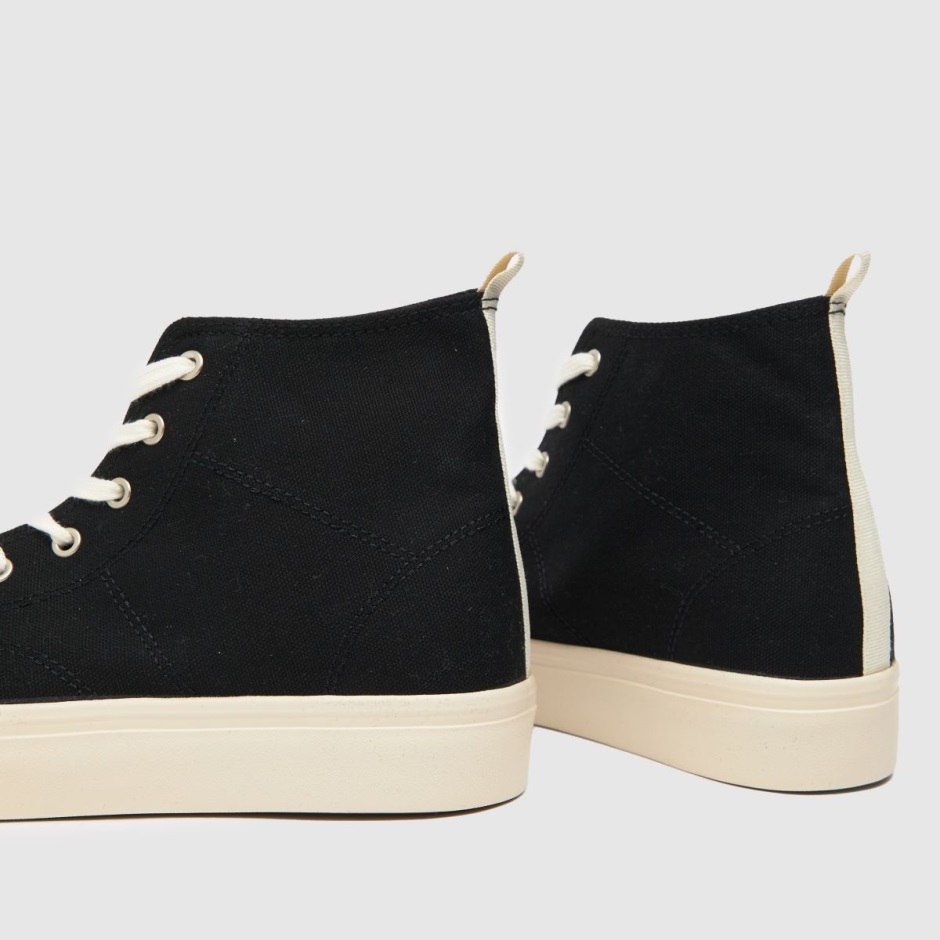 Schuh Webb Canvas High Top Trainers Dr Martens Schweiz Zürich Black