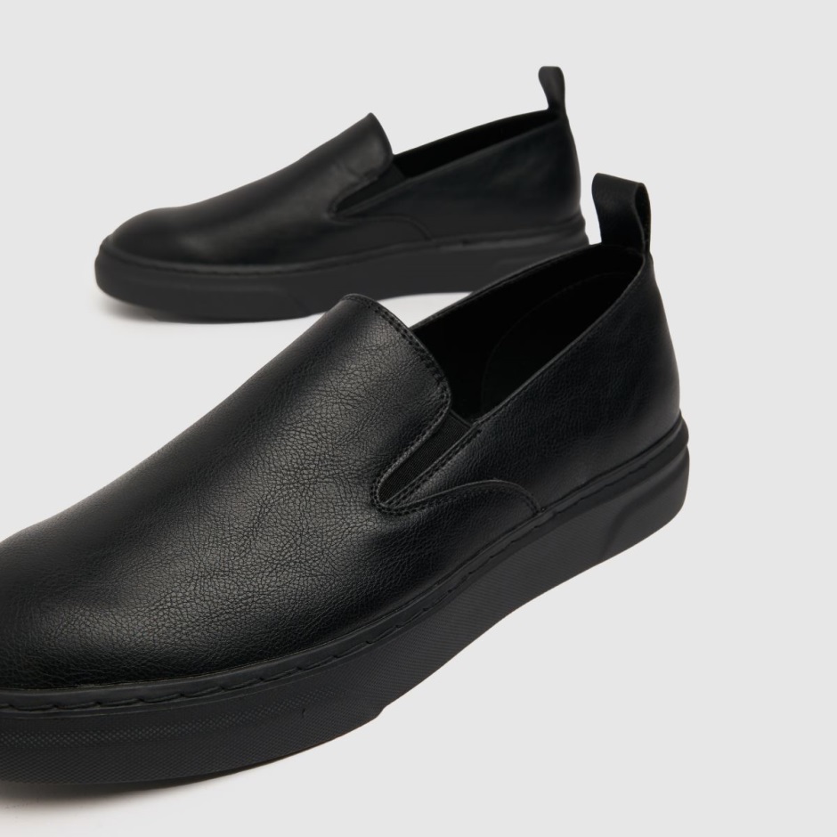 Black Schuh Wesley Slip-on Trainers Dr Martens Schweiz