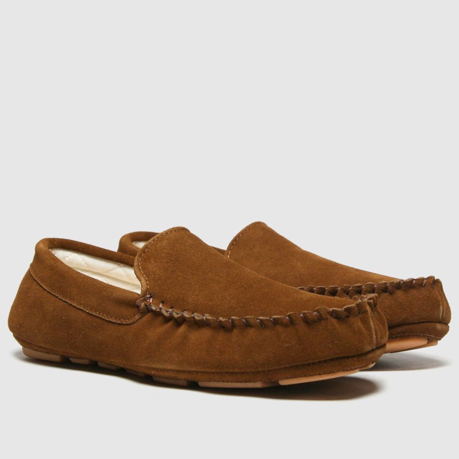 Tan Dr Martens Schweiz Schuh Sawyer Suede Slippers