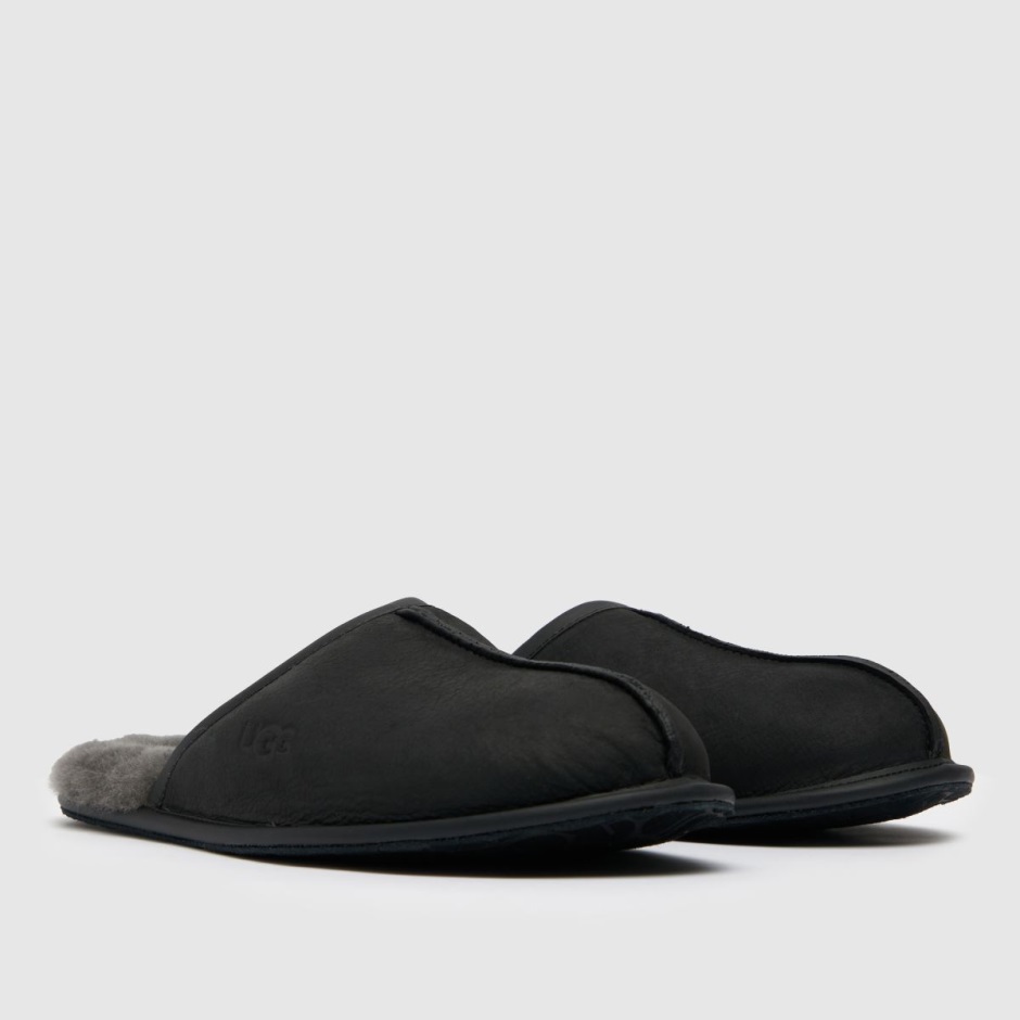 Dr Martens Schweiz Zürich Black Ugg Scuff Slippers