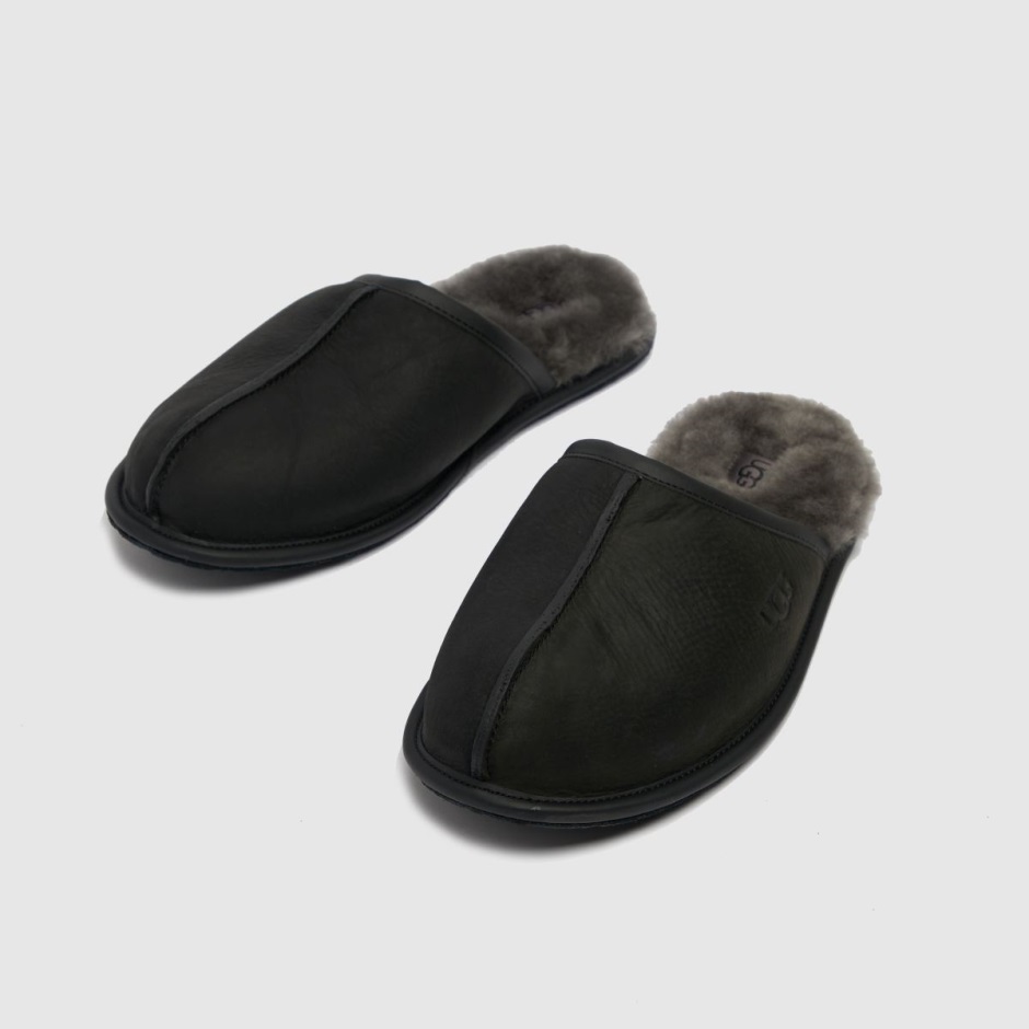 Dr Martens Schweiz Zürich Black Ugg Scuff Slippers