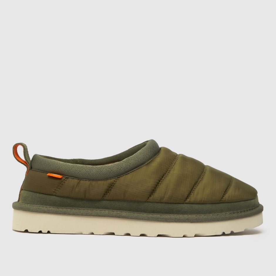 Khaki Ugg Tasman Puft Slippers Dr Martens Schweiz