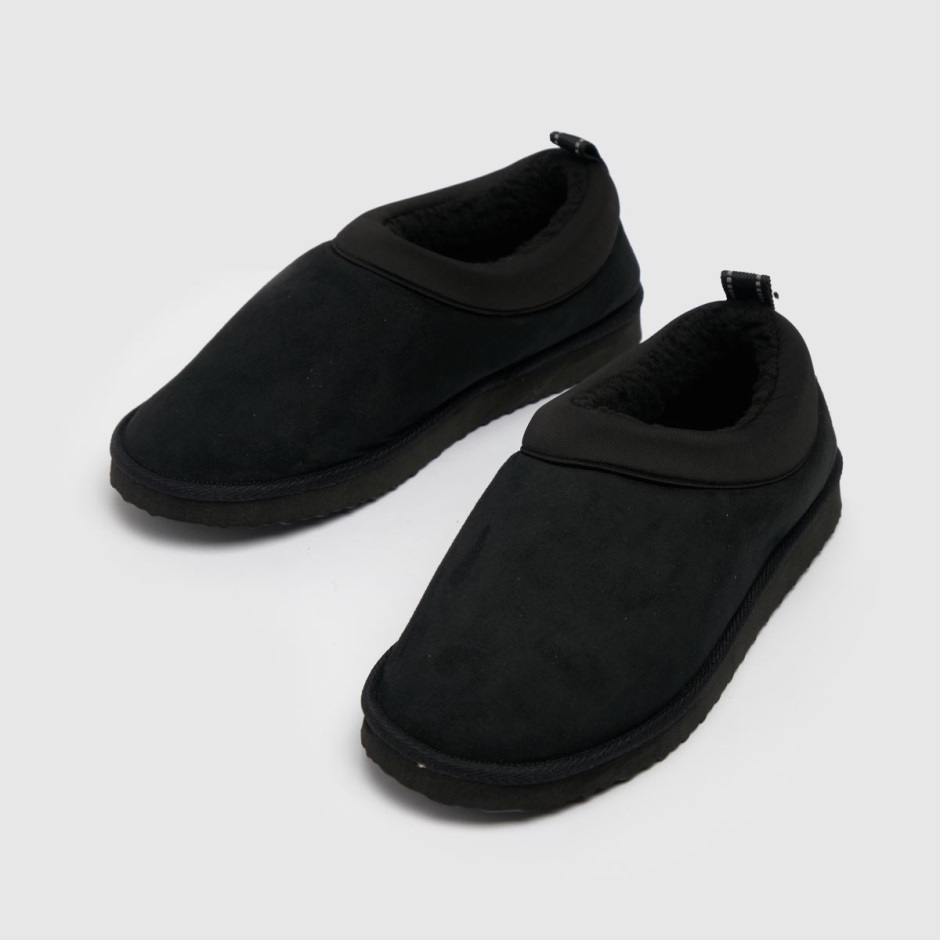 Black Dr Martens Schweiz Schuh Sail Suedette Mule Slippers