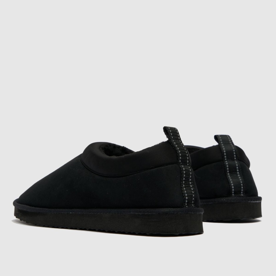 Black Dr Martens Schweiz Schuh Sail Suedette Mule Slippers