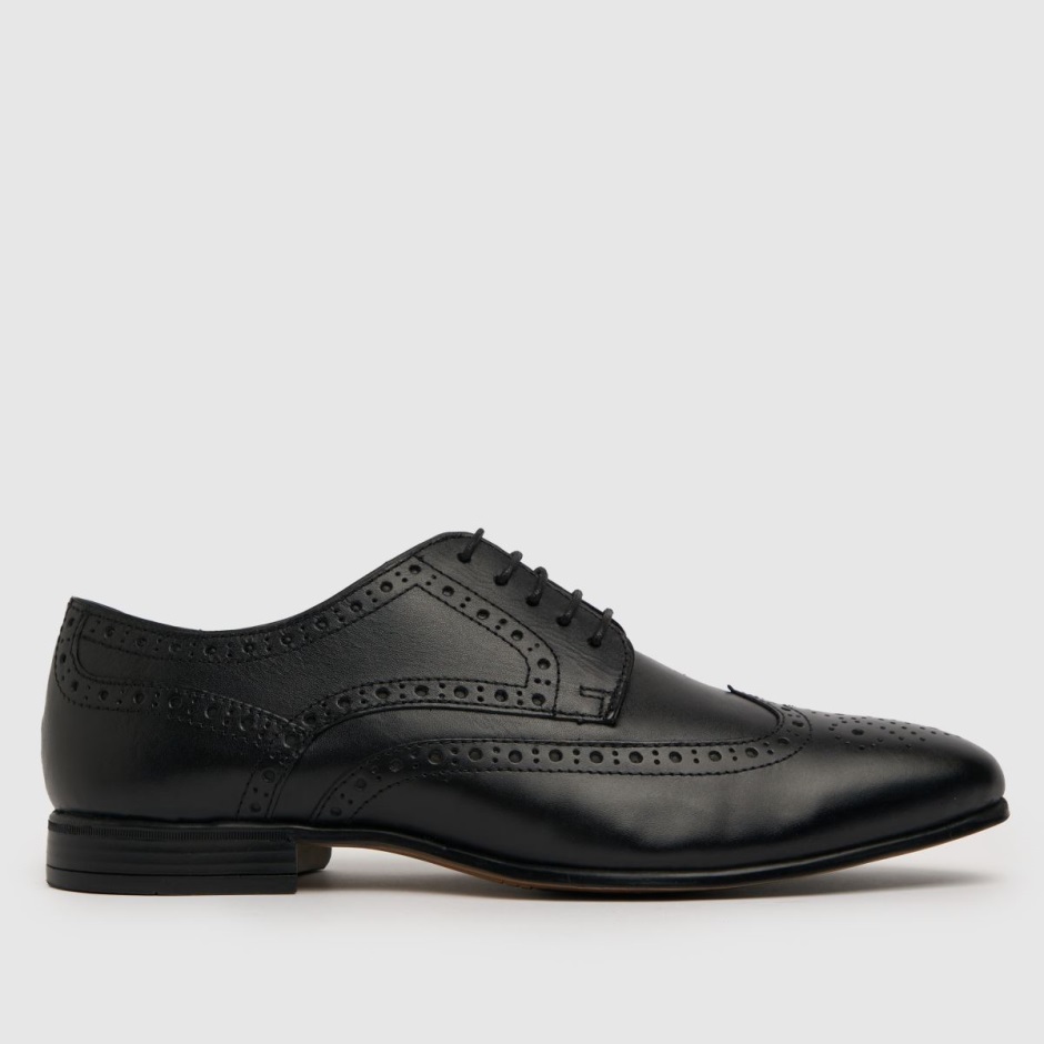 Schuh Rowen Leather Brogue Shoes Dr Martens Schweiz Zürich Black