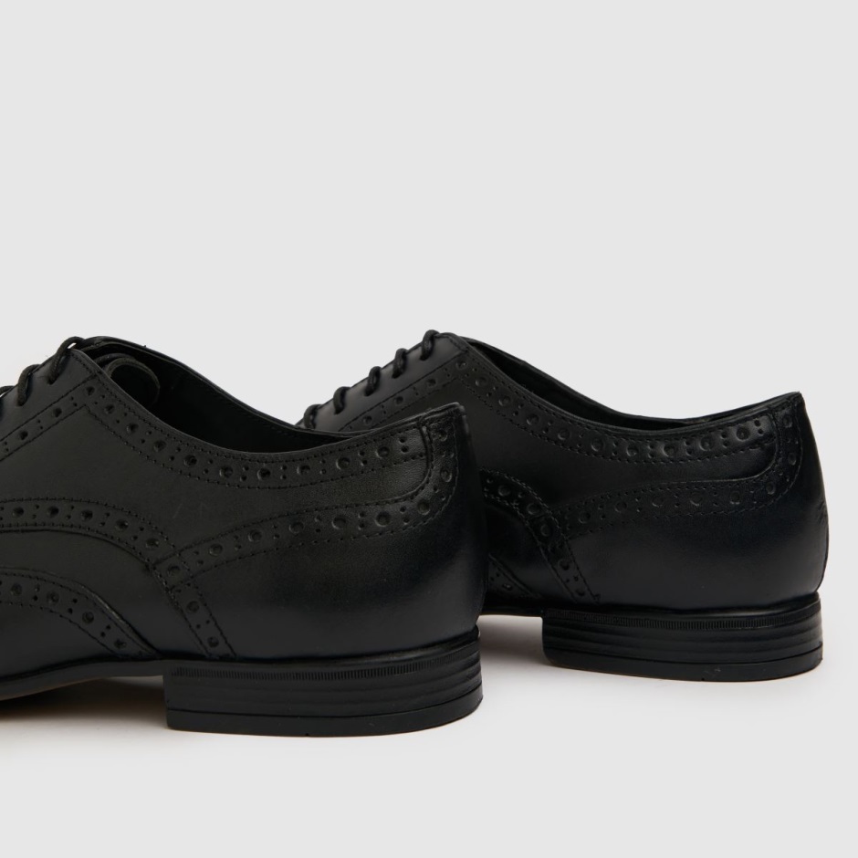 Schuh Rowen Leather Brogue Shoes Dr Martens Schweiz Zürich Black