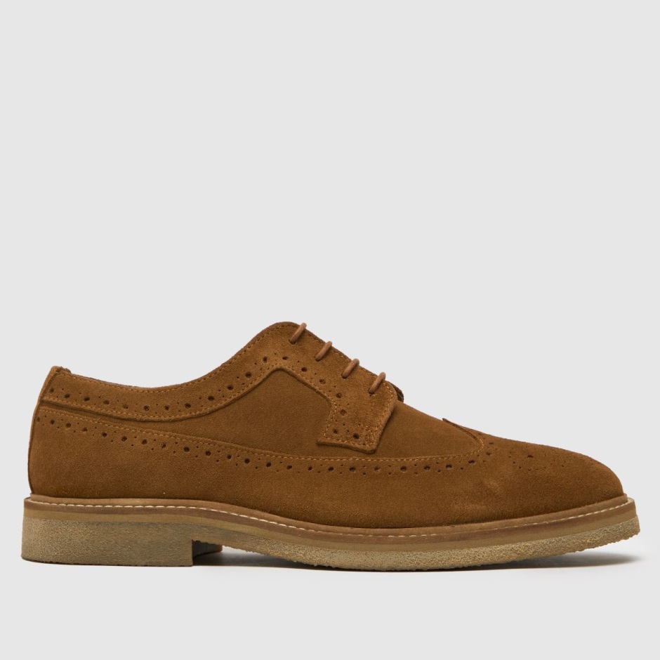 Dr Martens Schweiz Zürich Tan Schuh Orion Suede Brogue Shoes