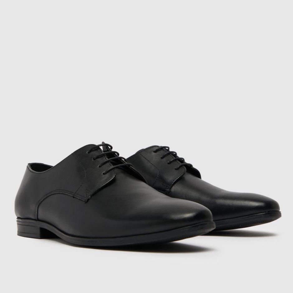 Black Dr Martens Schweiz Schuh Ramon Leather Derby Shoes