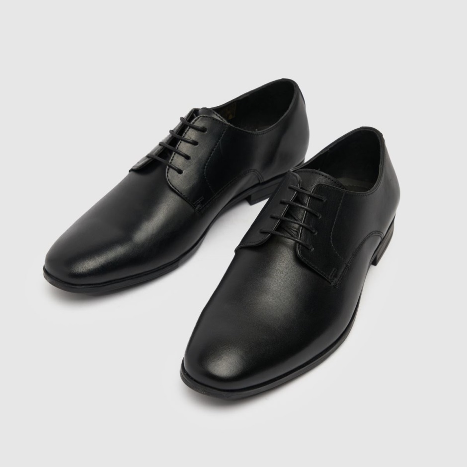 Black Dr Martens Schweiz Schuh Ramon Leather Derby Shoes