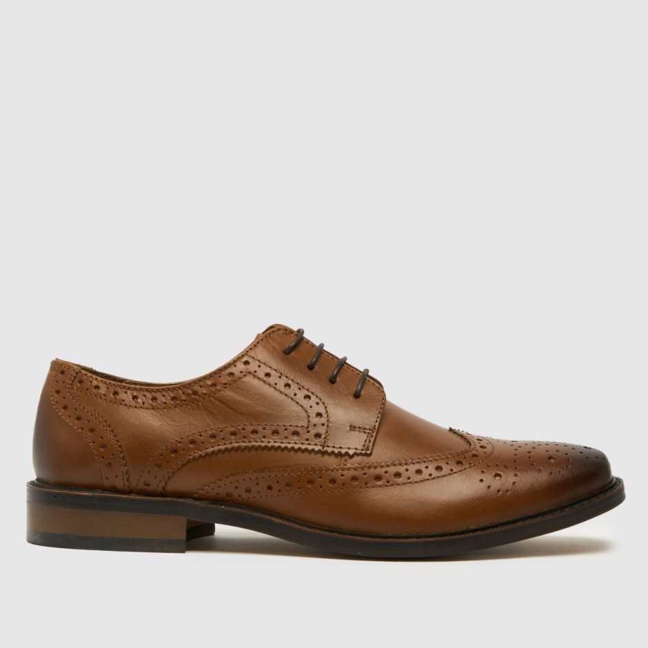 Schuh Rowland Leather Brogue Shoes Dr Martens Schweiz Zürich Tan