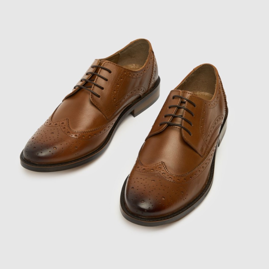 Schuh Rowland Leather Brogue Shoes Dr Martens Schweiz Zürich Tan