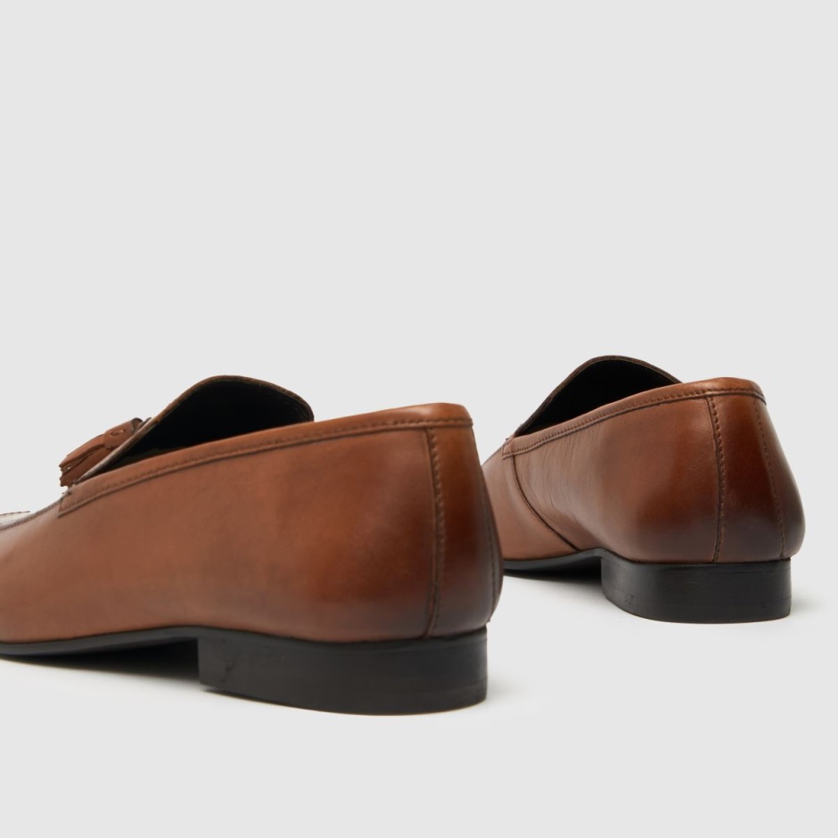 Tan Dr Martens Schweiz Schuh Rhett Tassel Loafer Shoes