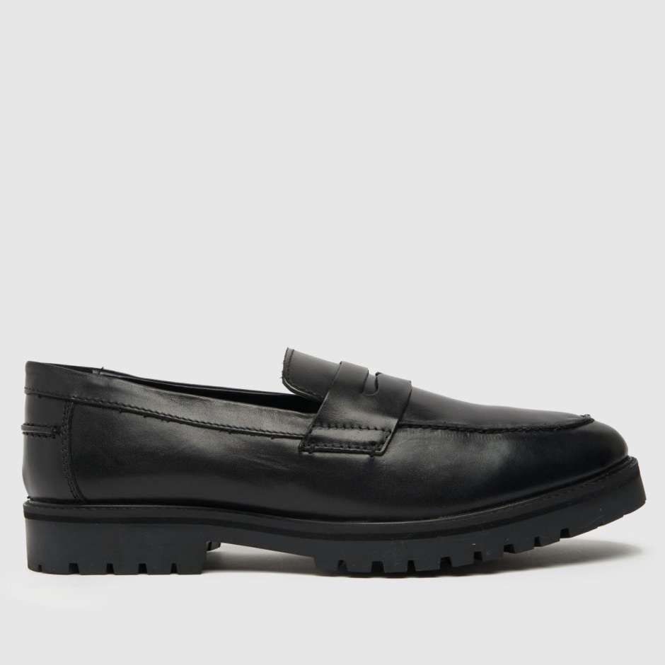 Black Schuh Rogan Leather Loafer Shoes Dr Martens Schweiz