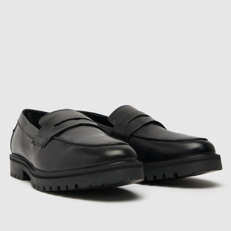 Black Schuh Rogan Leather Loafer Shoes Dr Martens Schweiz