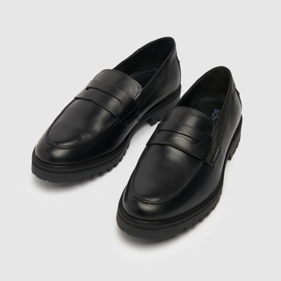 Black Schuh Rogan Leather Loafer Shoes Dr Martens Schweiz