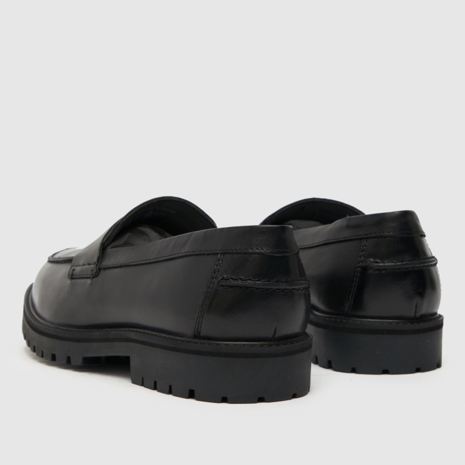 Black Schuh Rogan Leather Loafer Shoes Dr Martens Schweiz