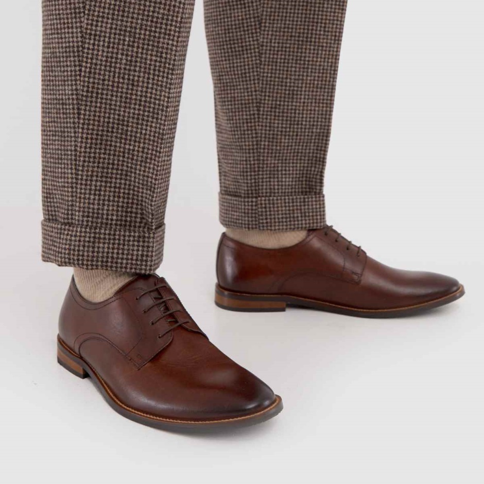 Brown Dr Martens Schweiz Schuh Reese Formal Derby Shoes