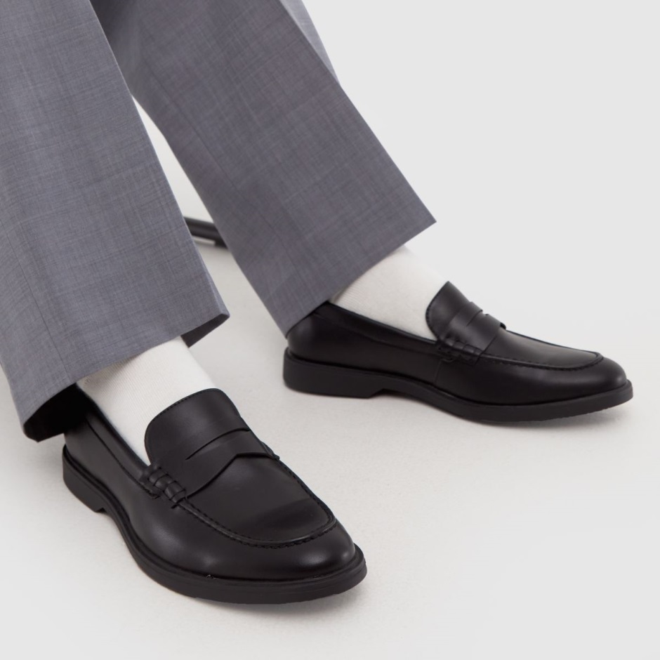 Dr Martens Schweiz Zürich Black Schuh River Formal Loafer Shoes