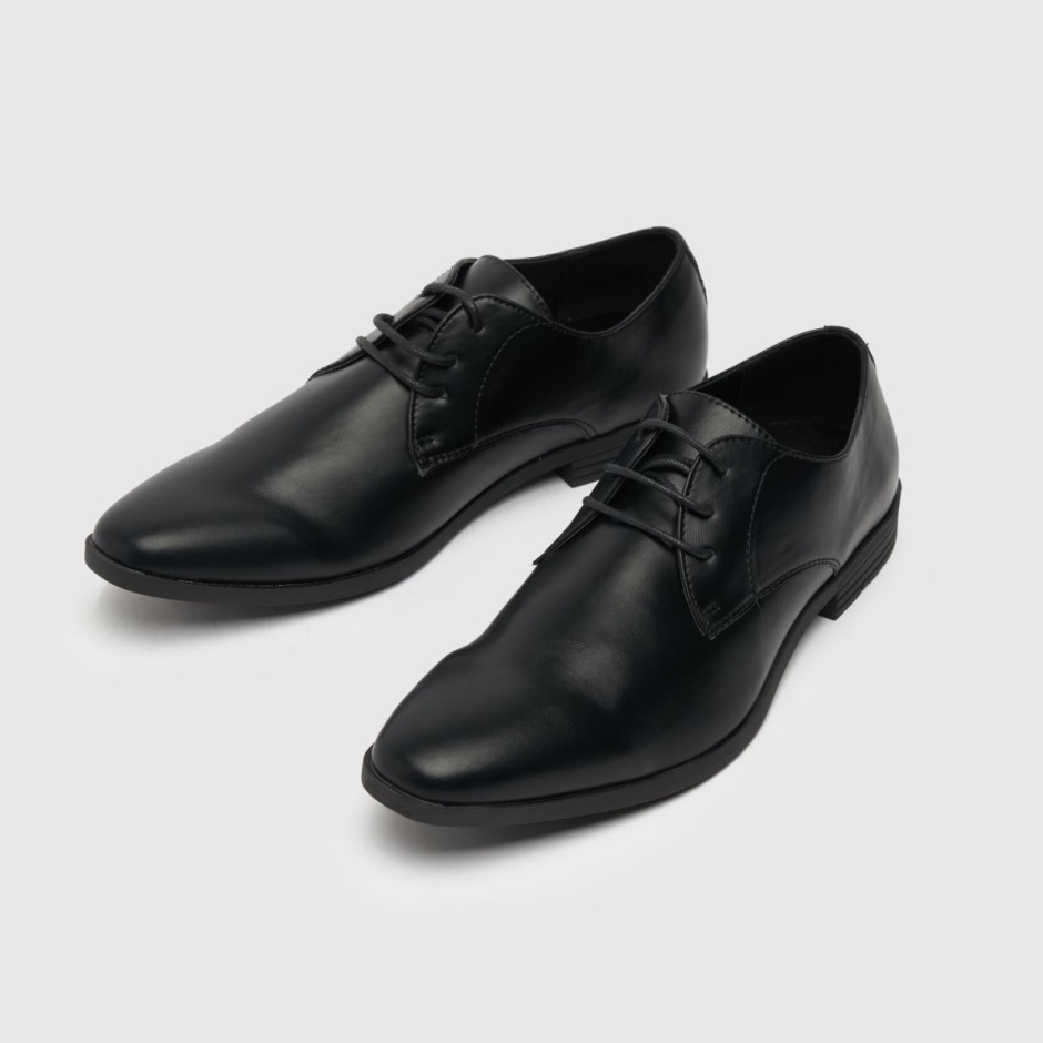 Black Dr Martens Schweiz Schuh Roman Formal Derby Shoes