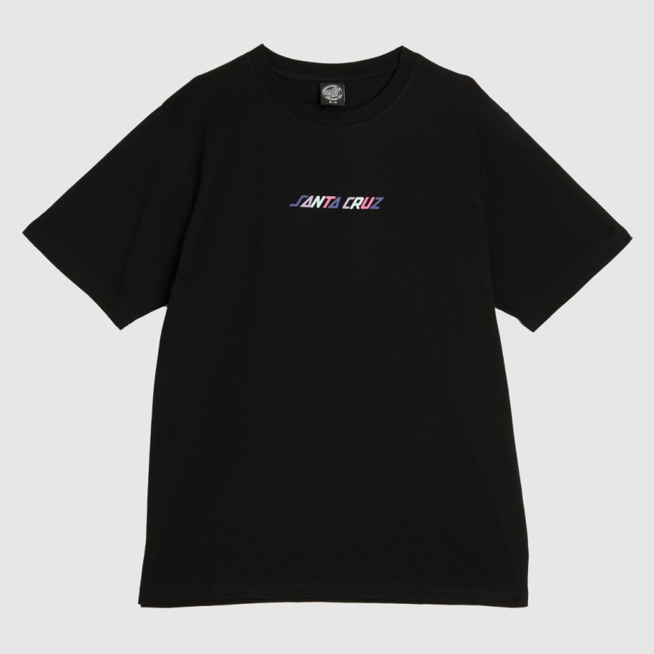 Santa Cruz Oval Flame T-shirt Dr Martens Schweiz Zürich Black