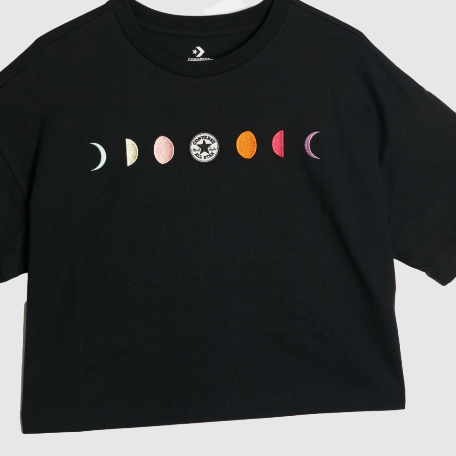 Schwarzes Kastenförmiges T-shirt Von Dr Martens Schweiz Converse Crystal Energy