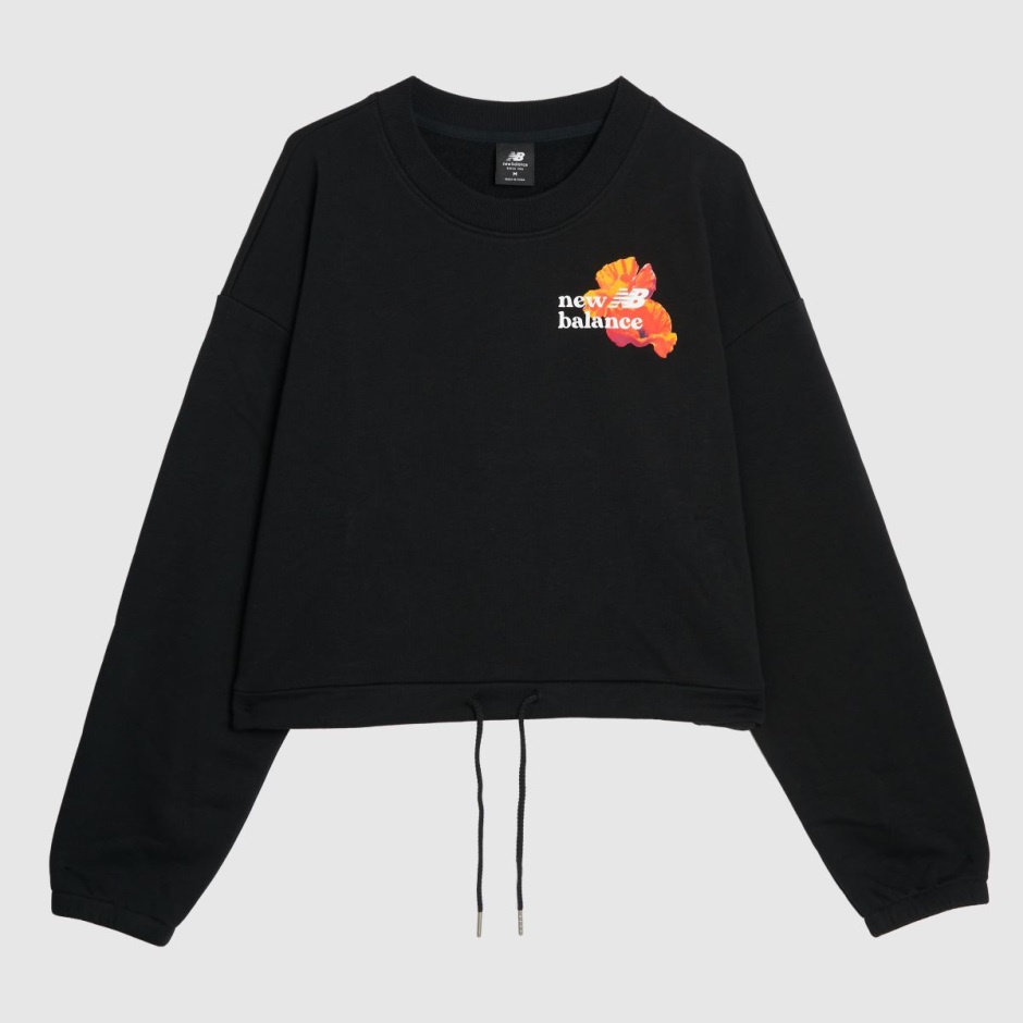 Dr Martens Schweiz Zürich New Balance Super Bloom Sweatshirt Black