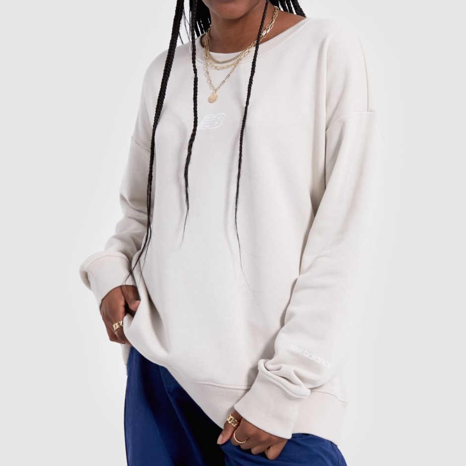 New Balance Essentials Crew Sweatshirt Dr Martens Schweiz Zürich White