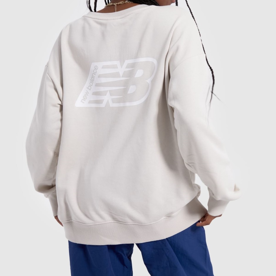 New Balance Essentials Crew Sweatshirt Dr Martens Schweiz Zürich White