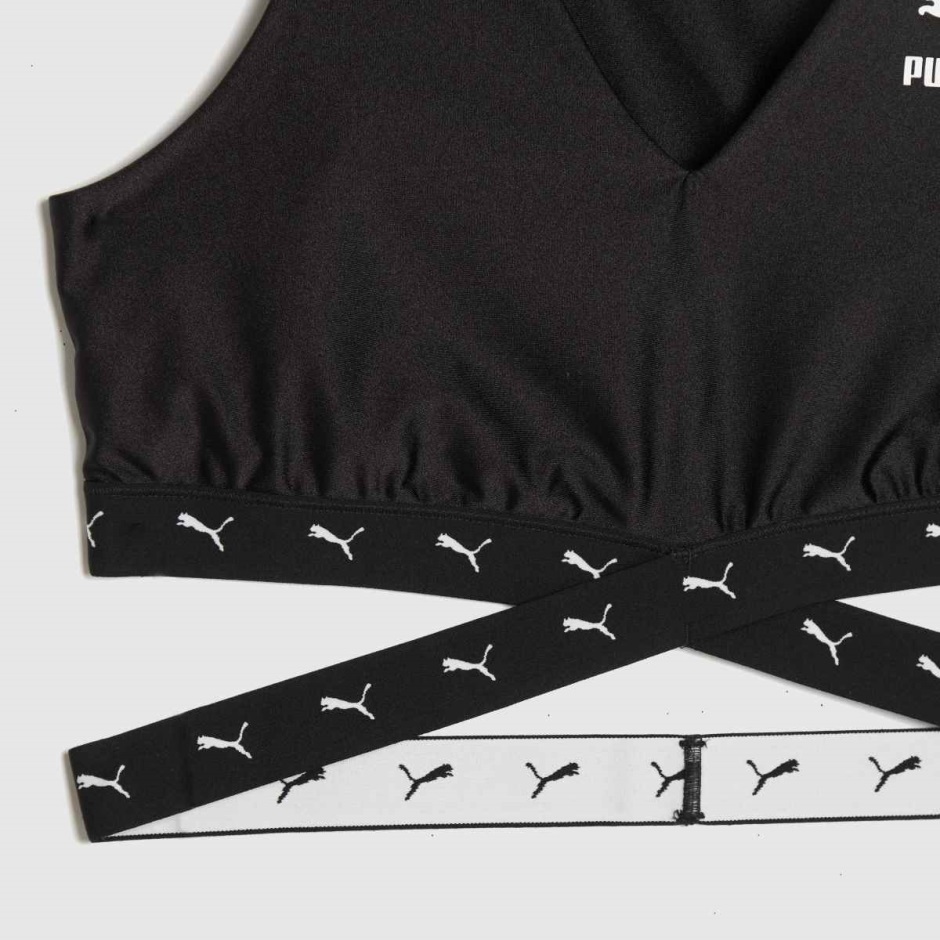 Schwarz Dr Martens Schweiz Puma Wagt Es, Ein Kurz Geschnittenes Top Zu Tragen