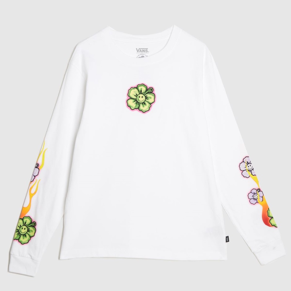 White Vans Em On Holiday T-shirt Dr Martens Schweiz