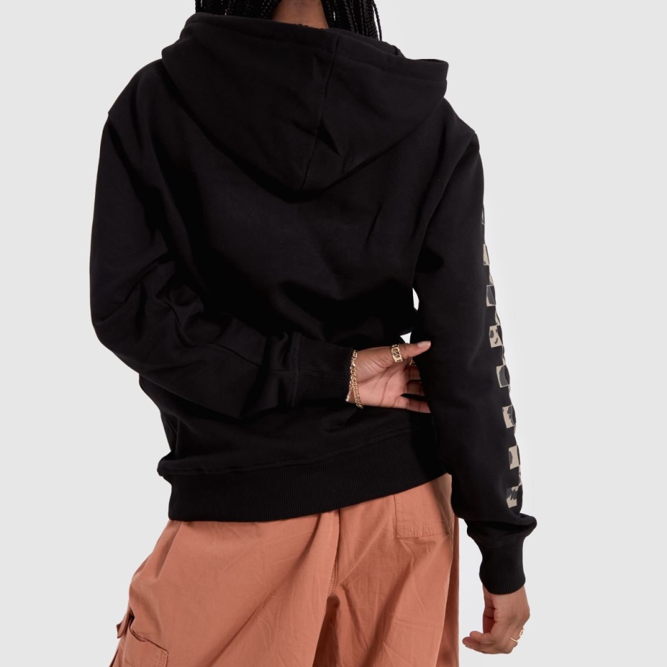 Dr Martens Schweiz Zürich Vans Dotty Full Hoodie Black-brown