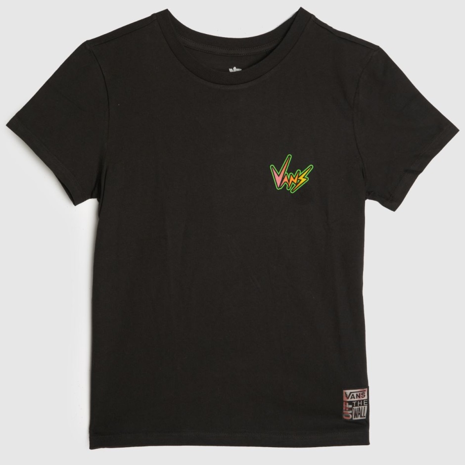 Schwarzes Vans Stranger Things Crew T-shirt Dr Martens Schweiz