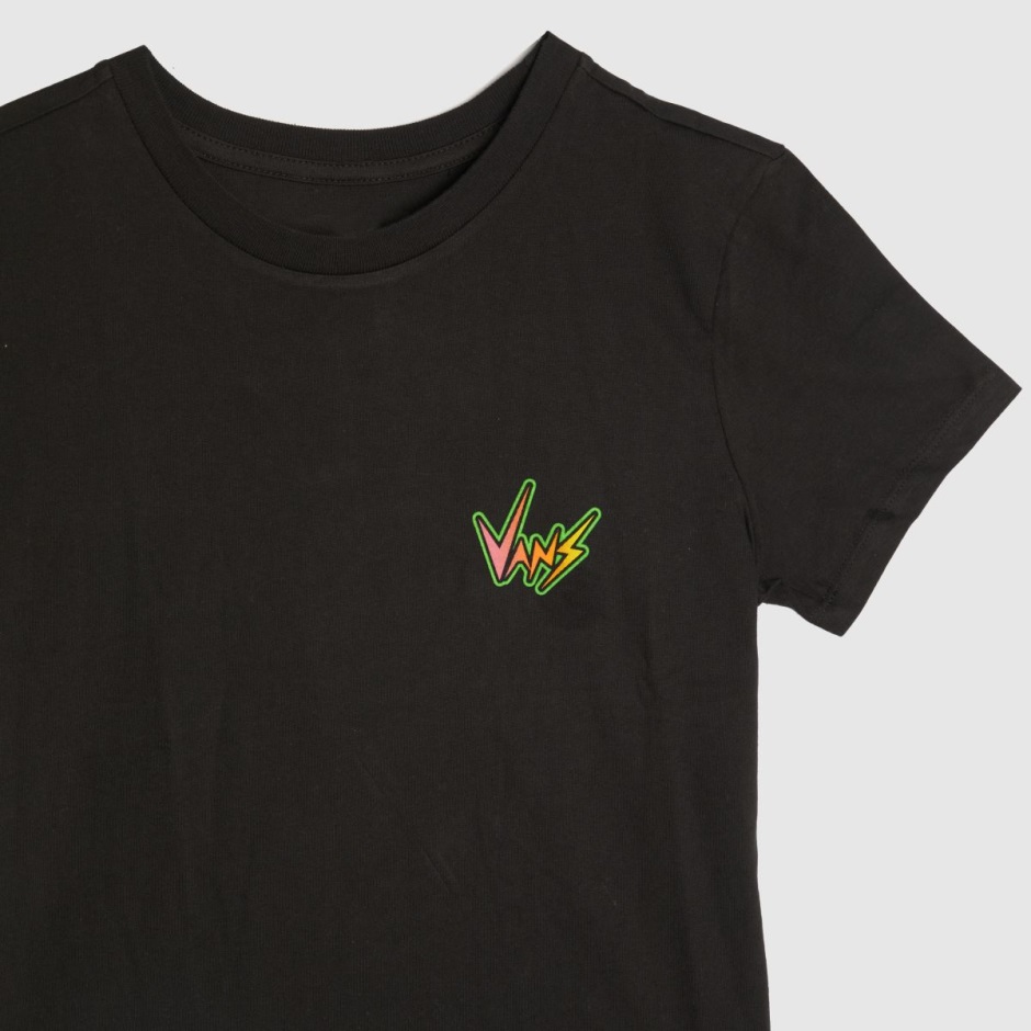 Schwarzes Vans Stranger Things Crew T-shirt Dr Martens Schweiz