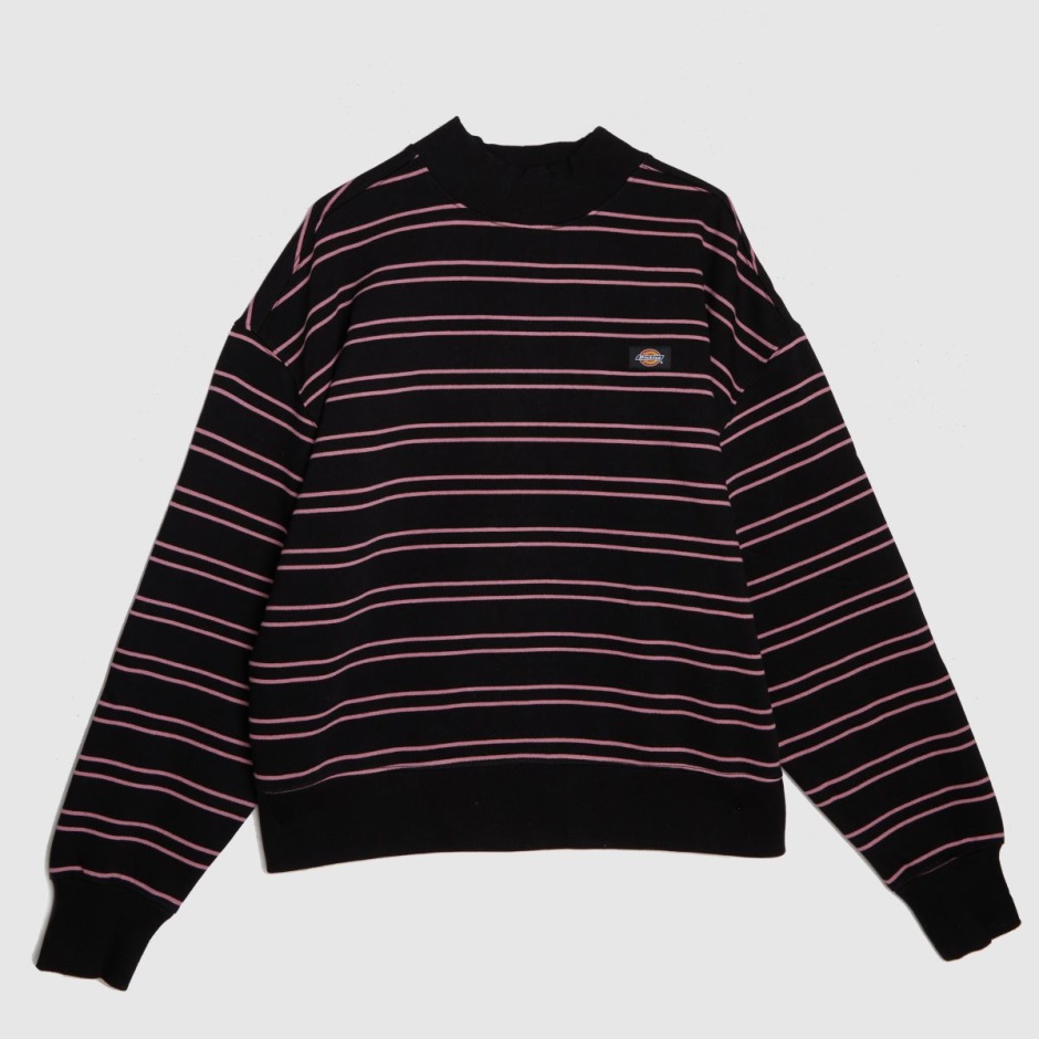 Dickies Westover Stripe Sweatshirt Black Dr Martens Schweiz