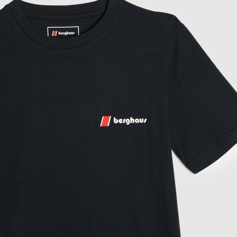 Berghaus Organic Heritage Logo T-shirt Black Dr Martens Schweiz