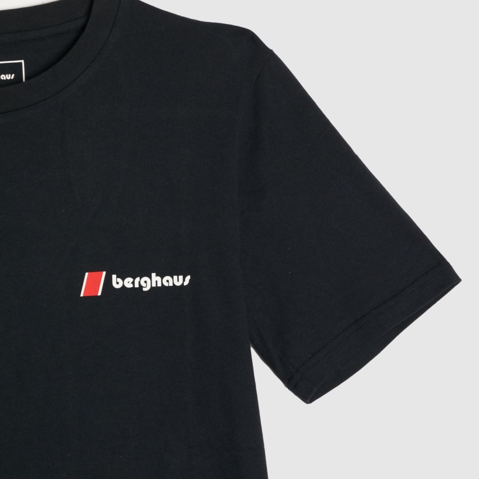 Berghaus Organic Heritage Logo T-shirt Black Dr Martens Schweiz