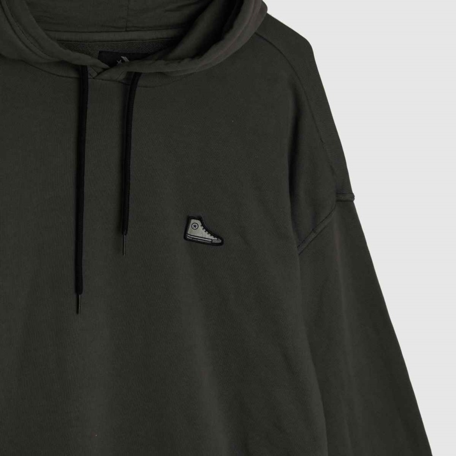 Schwarzer Converse Sneaker Patch Hoodie Dr Martens Schweiz