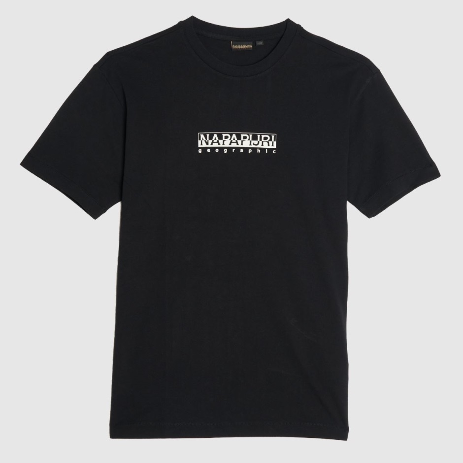 Dr Martens Schweiz Zürich Napapijri S Box Crew T-shirt Black