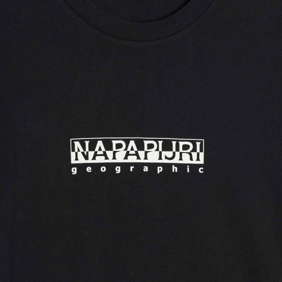 Dr Martens Schweiz Zürich Napapijri S Box Crew T-shirt Black