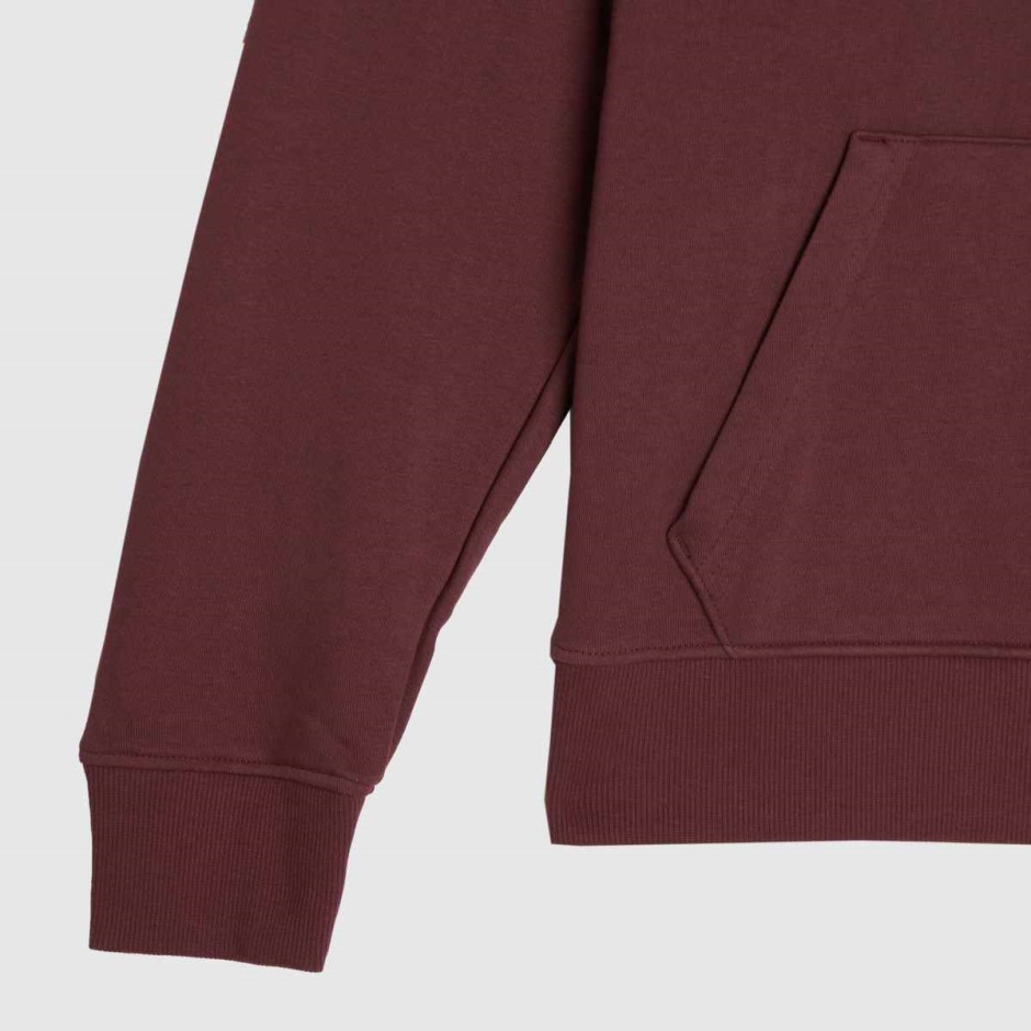 Dr Martens Schweiz Zürich Burgundy New Balance Essential Stacked Hoodie
